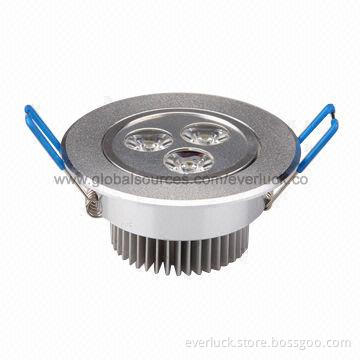 5W High-powered LED Downlight with Aluminum Alloy Body and Good Heat Dissipation